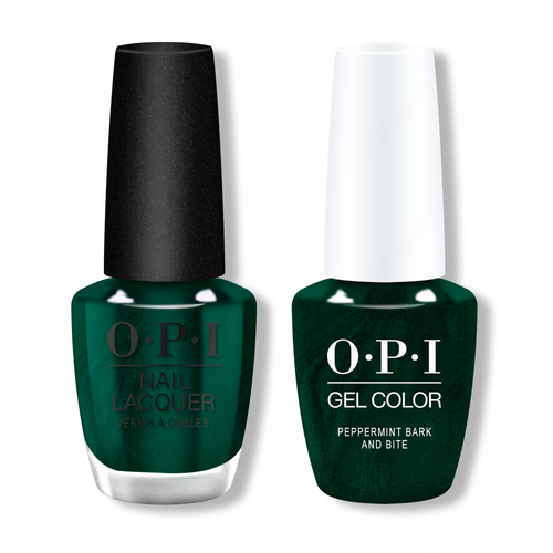 OPI - Gel & Lacquer Combo - Peppermint Bark and Bite - Gel & Lacquer Polish - Nail Polish at Beyond Polish