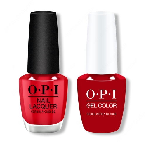 OPI - Gel & Lacquer Combo - Rebel With A Clause - Gel & Lacquer Polish - Nail Polish at Beyond Polish